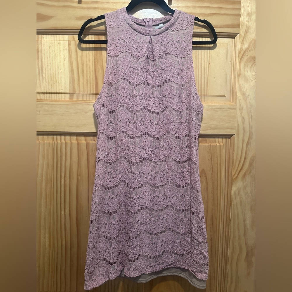 Light Pink/Mauve Dress Size Large